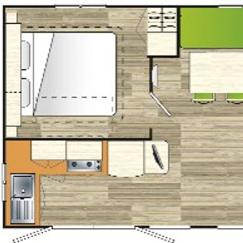 MOBILHOME 6 personas - Residencial