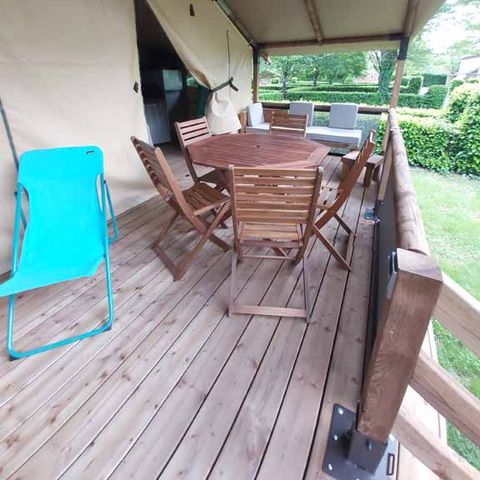 SAFARIZELT 5 Personen - Lodge-Zelt