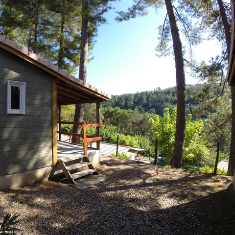 Camping Ushuaïa Villages Les Pins d'Ucel - Camping Ardèche - Afbeelding N°2