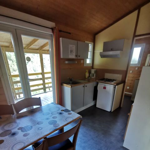 CHALET 4 personnes - ROMARIN - Chalet 21 m² lits superposés