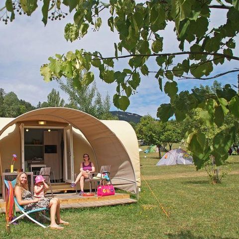 CANVAS AND WOOD TENT 4 people - Coco Sweet (without sanitary facilities)