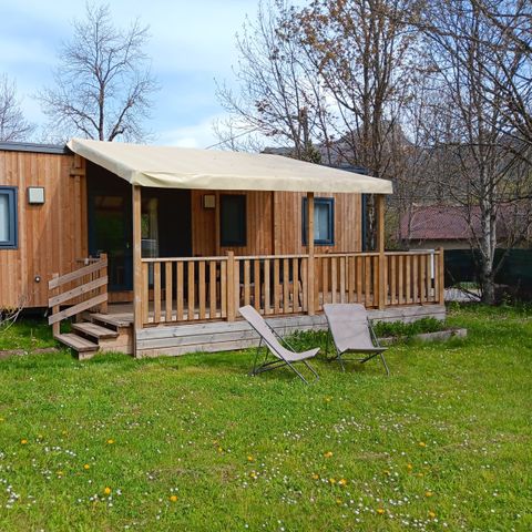 Stacaravan 6 personen - 6-persoons Premium cottage (37 m2)