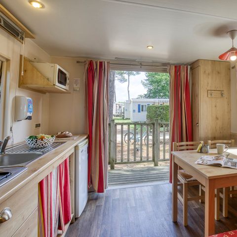 UNIEKE ACCOMMODATIE 4 personen - 2-slaapkamer comfort caravan