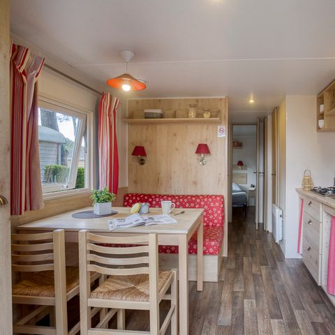 UNIEKE ACCOMMODATIE 4 personen - 2-slaapkamer comfort caravan