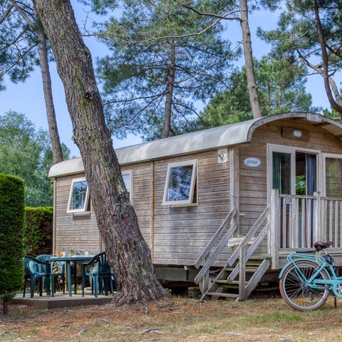 UNIEKE ACCOMMODATIE 4 personen - 2-slaapkamer comfort caravan