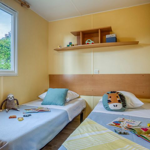 Stacaravan 4 personen - COMFORT 2 slaapkamers