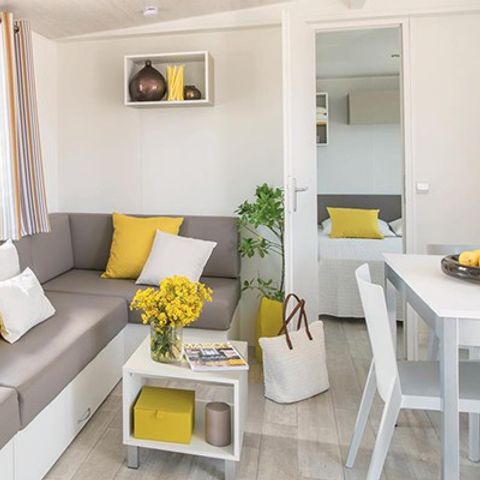 MOBILHOME 6 personnes - Mobil-home | Ultimate | 3 Ch. | 6 Pers. | Petite Terrasse | 2 SDB | Clim. | TV