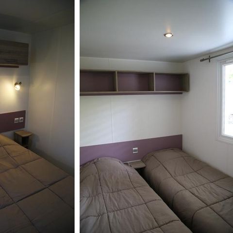 Stacaravan 6 personen - Rivièra 3 Confort 35 m² (3 slaapkamers -6 personen)