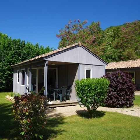 Chalet 4 personen - Comfort 34-38m² (2 kamers) inclusief 7m² terras