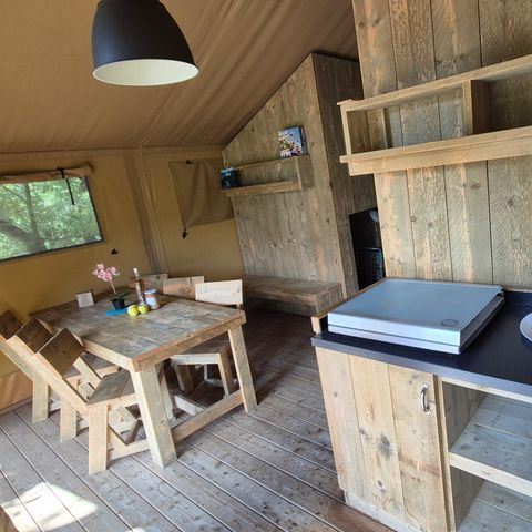 UNIEKE ACCOMMODATIE 6 personen - SAFARI TENT 6p