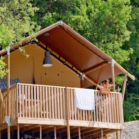 UNIEKE ACCOMMODATIE 6 personen - SAFARI TENT 6p