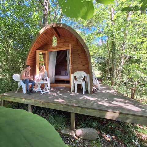 CHALET 2 Personen - IGLOO-Hütte (ohne private Sanitäranlagen)