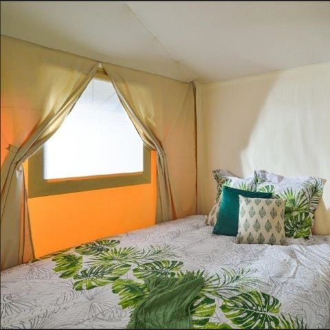 TENT 4 people - LODGE JUNGLE TENT (2023) 25 M² WITHOUT SANITARY FACILITIES 4 PERS