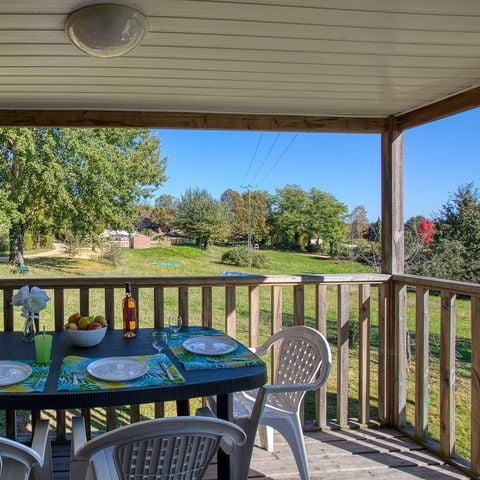 MOBILE HOME 4 people - OHARA MOBILE HOME, UNINTERRUPTED VIEW OF THE POOL AND VALLEY