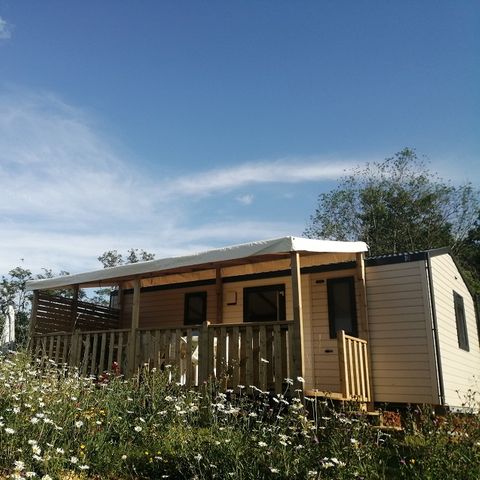 MOBILE HOME 5 people - NEW IN 2023: VENEZIA + AIR CONDITIONING, DISHWASHER, PLANCHA. 200M THE PLOT