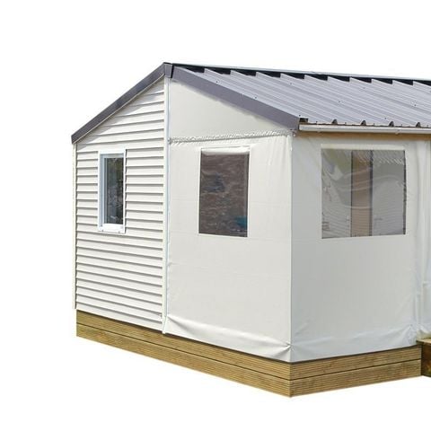 CANVAS BUNGALOW 5 people - Tit'Home: The perfect compromise between a tent and a mobile home