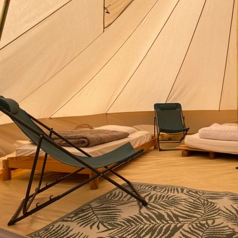 tent 4 personen - Uitgeruste tipi