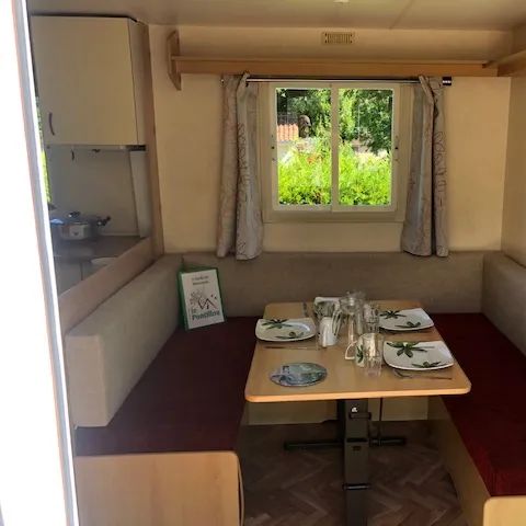 MOBILHOME 4 personnes - SUNROLLER : 2 Chambres - Terrasse Couverte -