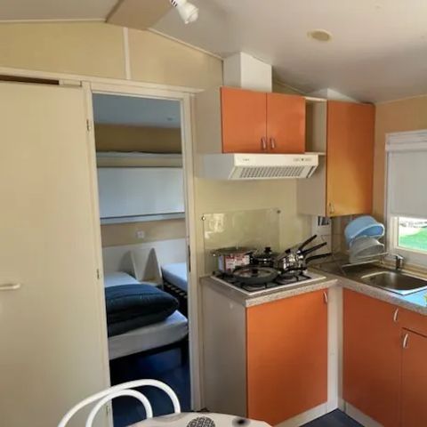 MOBILHOME 5 personas - LOUISIANE : 2 habitaciones - Terraza cubierta - 4 anuncios + 1piso -