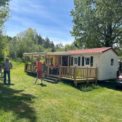 MOBILE HOME 6 people - TEXAS : 3 Bedrooms - TV - Large Fridge - Covered terrace -