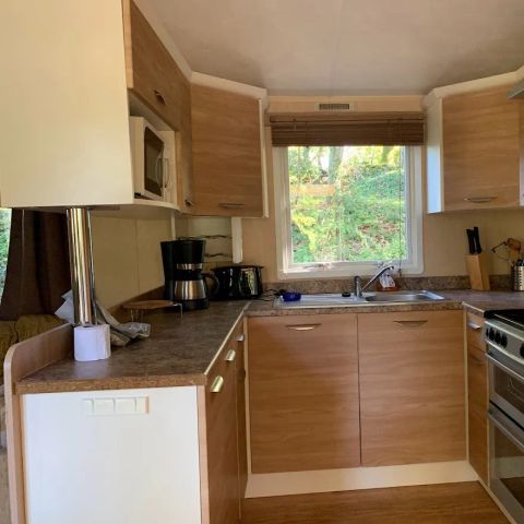 MOBILE HOME 4 people - COTTAGE-GOLD : 1 Suite + 1 Bedroom - Fireplace - TV - Large Fridge