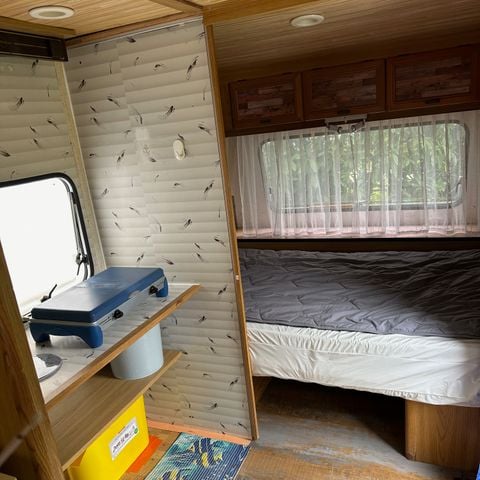 UNIEKE ACCOMMODATIE 2 personen - INSOLITE : Vintage caravan + prieel