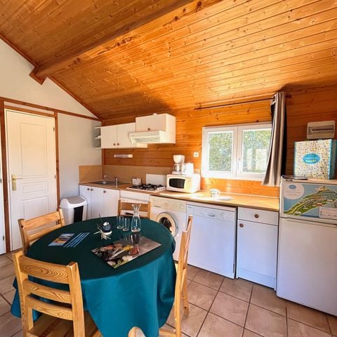 CHALET 6 personas - Chalet Auvergne PMR vista al lago