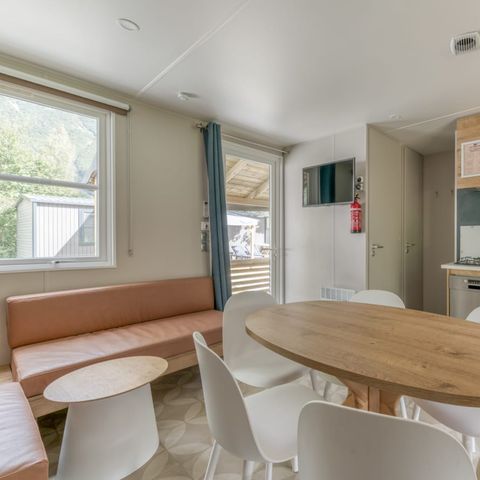 MOBILHOME 6 personnes - Laffrey Côté Jardin