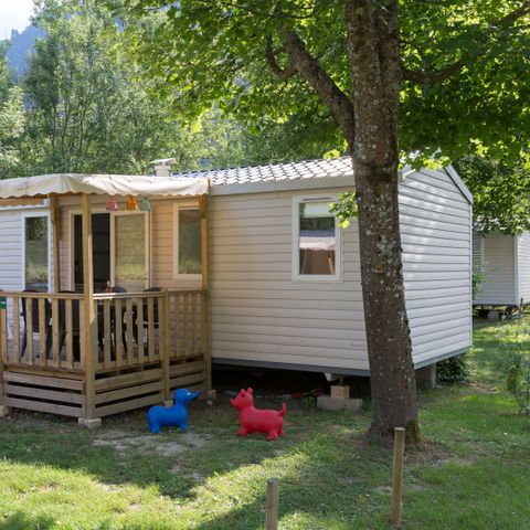 Stacaravan 6 personen - Chambon