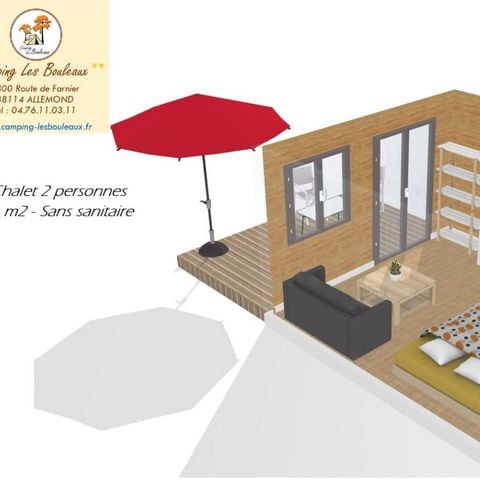 CHALET 2 personnes - Chalet 2 personnes