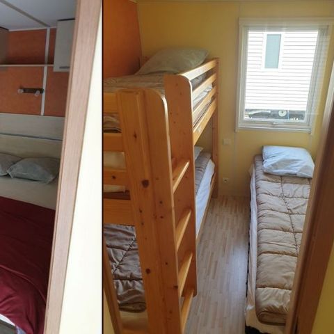 Stacaravan 5 personen - Evasion voor 5 personen 2 slaapkamers 26m² woonoppervlakte