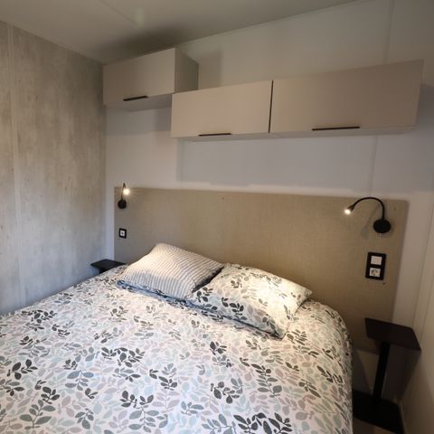 MOBILHEIM 7 Personen - COTTAGE LA TRIBU Modell 2023, 7 Schlafplätze 3 Schlafzimmer, 1 Badezimmer, 1 WC, Geschirrspülmaschine