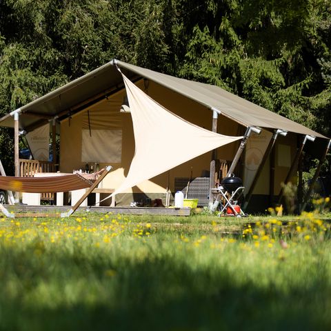 CANVAS AND WOOD TENT 5 people - SAFARI Tent - Insolite Confort 3* - 2 bdrms