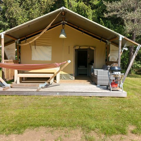 CANVAS AND WOOD TENT 5 people - SAFARI Tent - Insolite Confort 3* - 2 bdrms