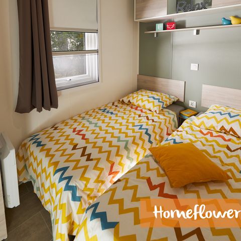 MOBILHOME 6 personas - Homeflower Premium 35m² 3 dormitorios