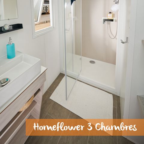 MOBILHOME 6 personnes - Homeflower Premium 35m² 3 chambres