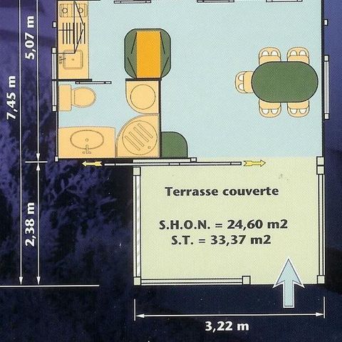 CHALET 5 people - COMFORT