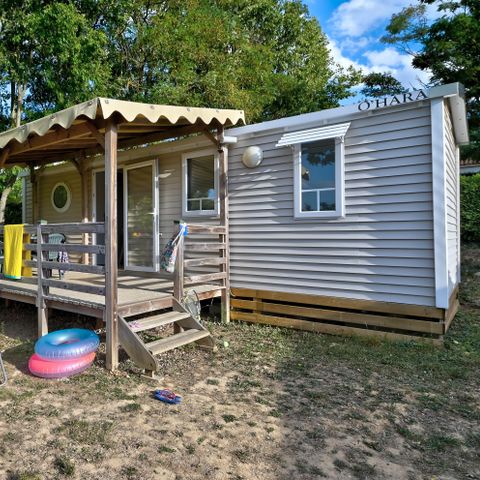 MOBILE HOME 4 people - Comfort 2 bedrooms + TV