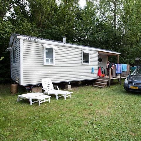 MOBILE HOME 4 people - Le Châtaignier Dimanche 29m² (2 bedrooms) + integrated terrace + TV, free WIFI* 4 pers.