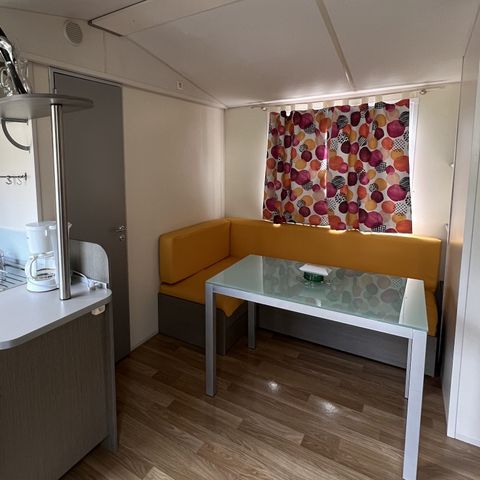 Stacaravan 6 personen - Stacaravan | Comfort | 3 Slaapkamers | 6 Pers. | Verhoogd terras niet overdekt