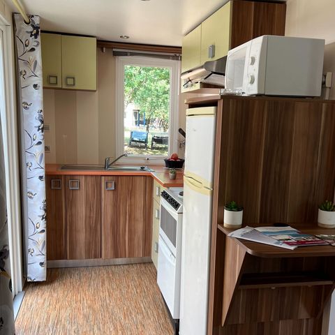 MOBILHOME 5 personnes - Mobil-home | Classic XL | 2 Ch. | 4/5 Pers. | Terrasse surélevée non couverte