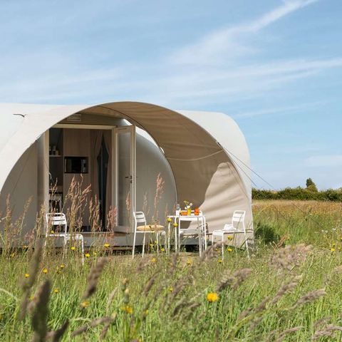 TENDA IN TELA E LEGNO 4 persone - COCO, senza servizi igienici