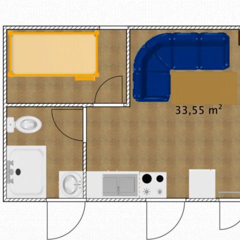 CHALET 4 personnes - PMR 4  Places