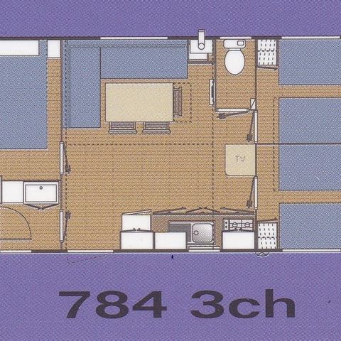 MOBILHEIM 6 Personen - O'phea 784 (2013) 6 pers klimatisiert