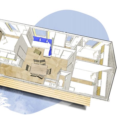 MOBILHEIM 6 Personen - BAHIA (2017) + Clim