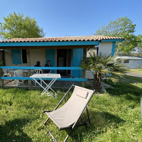 Stacaravan 7 personen - La Charente Dorp