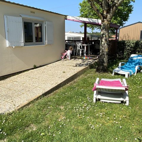 Stacaravan 6 personen - Dorp Le Royan