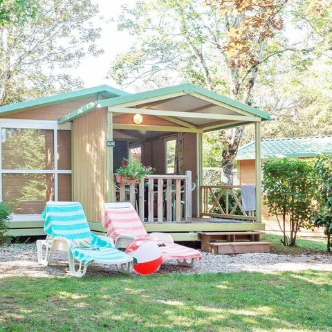 MOBILHOME 5 personas - PAVILION CLASSIC CHALET, 25 m² con aire acondicionado