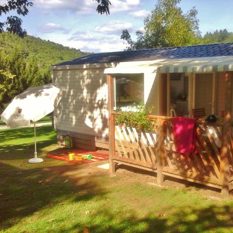 MOBILHOME 4 personas - FAMILY CLASSIC, 25 m² con aire acondicionado