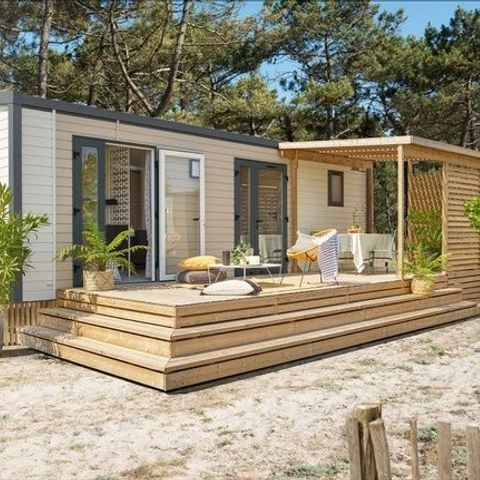 MOBILHEIM 4 Personen - Premium-Loggia 30m² mit Klimaanlage